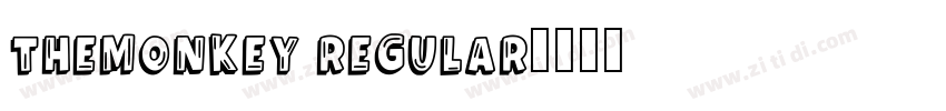 TheMonkey Regular字体转换